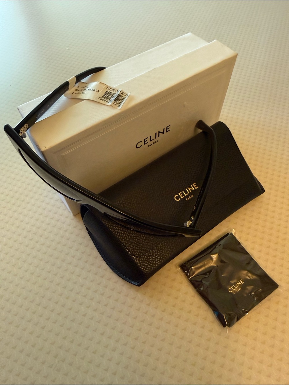 Celine Paris Brand New Black Sunglasses - Picture 7 of 7